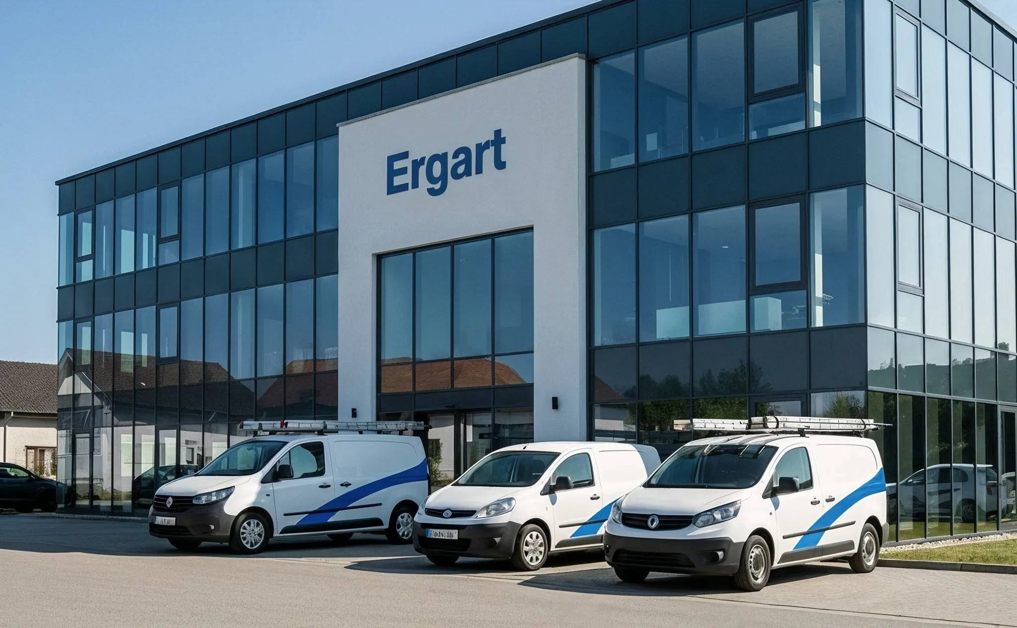 Firmenzentrale Ergart – Außenansicht
